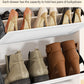 Shoes Cabinet Storage Organizer Flip Drawer Shoe Cabinet with Adjustable Shelves - 2-Tier Narrow Entryway Organizer, Anti-Tip Shoe Rack for Hallway/Living Room Engineer Wood (White) - Vixiahome